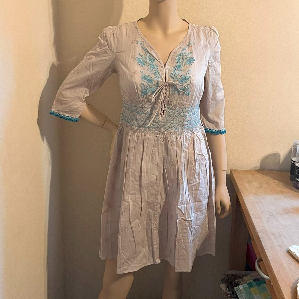 New Odd Molly Embroidered Authentic Dress Size 2 (Medium)